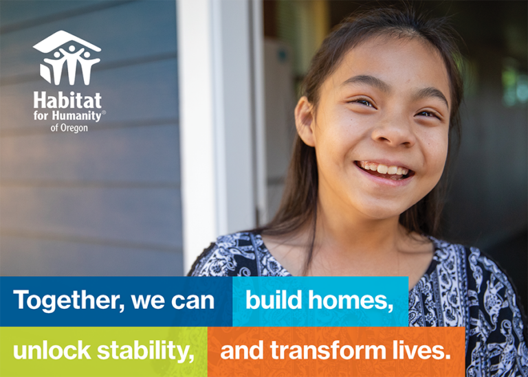 Building a brighter future - Habitat for Humanity of Oregon